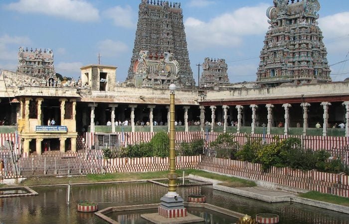 Madurai Meenakshi Amman Temple Inside